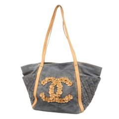 極美品］シャネル 2011 クルーズライン フラワーココ デニム トート