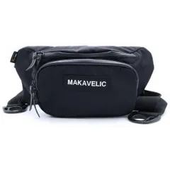 MAKAVELIC (マキャベリック) TRUCKS DA MOVE WAISTBAG ウエストバッグ ブラックのサムネイル