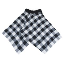 Y's ワイズ ヨウジヤマモト リネン チェック 変形 サルエルパンツ 2