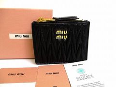 MIU MIU ナッパレザー 週末限定価格‼️ - メルカリ