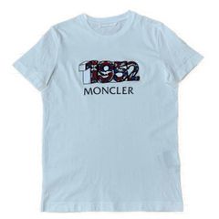 極美品〕MONCLER 1952 刺繍プリント 白ワッペンTシャツ 3S272 - メルカリ