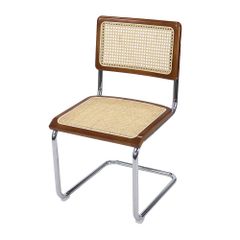 美品 チェスカチェア リプロダクト マルセルブロイヤー ラタン