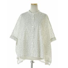 今季完売 mizuiro ind ワイドシルエット プルオーバーシャツ 白 - メルカリ