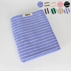 テクラ TEKLA バスタオル PIN STRIPES ORGANIC TERRY TOWEL BATH ROWEL 70x140cm [ストライプオーガニックコットン バスタオル]のサムネイル