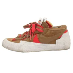ナイキ NIKE SACAI BLAZER LOW LIGHT BRITISH スニーカー ローカット DD1877-200 茶 ブラウン 23.5cm
