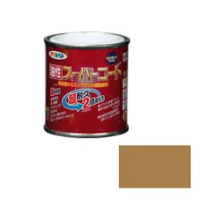 【新品・7営業日以内発送】アサヒペン 4970925541147 油性スーパーコート １／１２Ｌ ソフトオーカー 4970925541147 油性塗料 ペンキ ASAHIPEN 万能塗料【沖縄離島販売不可】のサムネイル