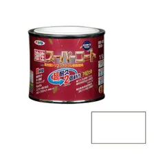 【新品・7営業日以内発送】アサヒペン 4970925542014 油性スーパーコート １／５Ｌ 白 4970925542014 油性塗料 AP ASAHIPEN 万能塗料 ペンキ【キャンセル不可】【沖縄離島販売不可】のサムネイル