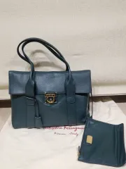 (正規品) FERRAGAMO フェラガモ スキーバッグ トート ショルダーバッグ
