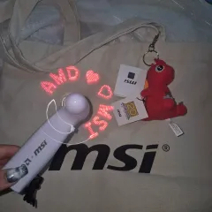MSI 20 記念日 グッズ ヨンイー 非売品 キーリング エコバッグ 携帯扇風機のサムネイル