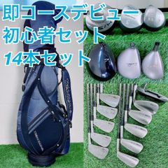 初心者おすすめ ゴルフクラブセット メンズ プロギア バック付 フル