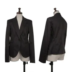 ダナキャランDKNY コットンストレッチ1Bジャケット 濃紺4のサムネイル