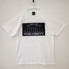 헌 옷 맨즈 반소매 T셔츠 NCT127 NEO CITY THE UNITY 3RD NCT ZEN 한국보이그룹 공식 투어 화이트계 백색 프리 사이즈 백 프린트