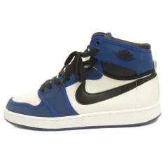 ナイキ NIKE AIR JORDAN 1 KO STORM BLUE スニーカー ハイカット DO5047-401 青 白 ブルー ホワイト 26.5cm