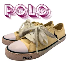 POLO キャンバススニーカー 22.5cm 汚れありのサムネイル