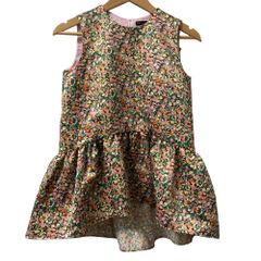 美品 ツルバイマリコオイカワ フリンジ バックジップ 長袖ブラウス 