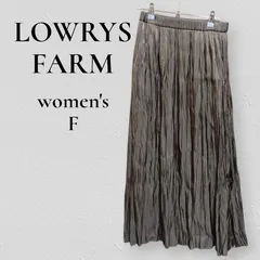 ローリーズファーム LOWRYS FARM プリーツロングスカート 【F】
