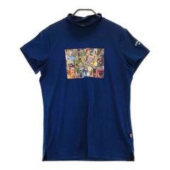 사이즈 : LL CALLAWAY 캘러웨이 × TOY STORY 모크 넥 반팔 T 셔츠 네이비 계 [240101678600] 골프웨어 여성 스토스토