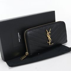 Yves Saint Laurentモノグラム・サンローランフルジップウォレット