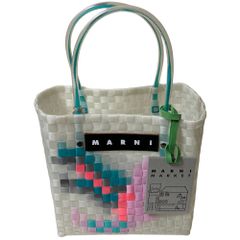 MARNI 動物モチーフ トートバッグ かごバッグ 猫 キャット 新品未使用 MARNI 動物モチーフ トートバッグ かごバッグ 猫 キャット 新品未使用
