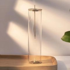 ♯MONOLITHコンクリートベース ガラス インセンスホルダー お香立て