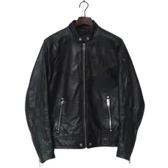 DIESEL ディーゼル ジャケット サイズS シングル ライダースジャケット レザー ブランド古着【中古】20260515/RA9405