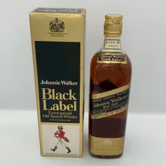 Johnnie Walker Black Label ジョニーウォーカー ブラックラベル エクストラ スペシャル 特級 金キャップ 760ml 43％①のサムネイル