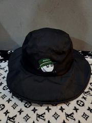 PGG バケットハット ブラック メッシュ - メルカリ