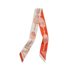 a99【極美品】2021秋冬 HERMESエルメスツイリー ジャンピング マリン