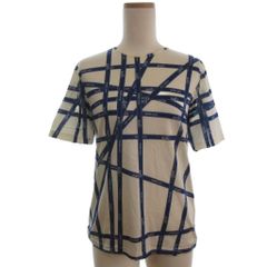 HERMÈS リボン柄 ボルデュック 長袖シャツ グレー - メルカリ