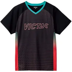 新品 ヴィクタス(Victas) 卓球 半袖Tシャツ V-TS417 レッド(9000) 3XL 532402