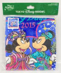 도쿄 디즈니 리조트 워시 타월 히코시 미키 & 오리 히메 미니 / Disney 칠석 Days 2015