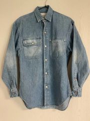 GREG LAUREN グレッグローレン デニムシャツ - メルカリ