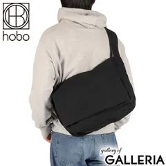 ホーボー ショルダーバッグ メンズ レディース 斜めがけバッグ 大きめ hobo A4 軽い 帆布 キャンバス 大容量 綿 COTTON DUCK CANVAS NEWSPAPER BAG HB-BG4625 CHARCOALのサムネイル