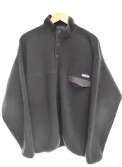 パタゴニア PATAGONIA 90's 90年代 スナップT シンチラ フリース ジャケット XL ジャケット ブラック LLサイズ 103MT-4565