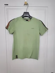 ダックス キッズ半袖Tシャツ グリーン COLOR バイカラー LINEのサムネイル