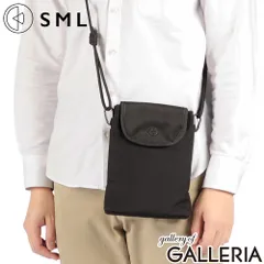 エスエムエル ショルダーバッグ メンズ レディース 斜めがけバッグ ナイロン SML バッグ 斜めがけ 大人 軽量 軽い 撥水 防水 ミニショルダー コーデュラ A5 DECLAN PILOT MINI SHOULDER BAG K905054 BLACKのサムネイル