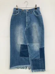 CECIL McBEE セシルマクビー デニムスカート M ブルー