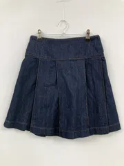 Alley by w closet アリーバイダブルクローゼット デニムスカート F ネイビー レディースのサムネイル