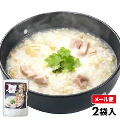 【メール便】こまち食品 秋田県産あきたこまち・比内地鶏使用 比内地鶏ぞうすい 2袋 1セット：2袋のサムネイル