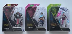リーグオブレジェンド フィギュアセット ヤスオ & ジンクス & ダリウス チャンピオン コレクション League of Legends Champion Collection Yasuo Jinx  Darius