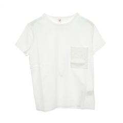 HERMES/Tシャツ 刺繍入りポケット/34/オレンジ/即日発送可能 - メルカリ