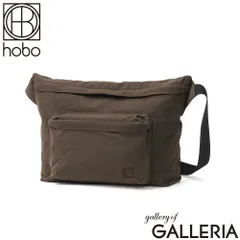 ホーボー ショルダーバッグ メンズ レディース 斜め掛けバッグ hobo bag ブランド 斜めがけ 軽い 軽量 ショルダー カジュアル 上品 無地 普段使い A4 NYLON OXFORD ONIBEGIE DYED HB-BG4616 BROWNのサムネイル