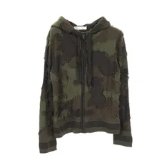 ディオール Dior パーカー カモフラージュ ニット カシミヤ パーカー レディース Used Aのサムネイル