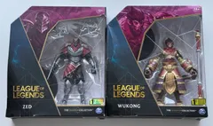 リーグオブレジェンド フィギュアセット ゼド & ウーコン チャンピオン コレクション League of Legends Champion Collection Zed Wukong