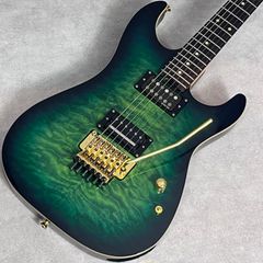 FERNANDES FGZ-420 キルテッド 杢目 ブルー - メルカリ