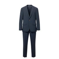 HUGO BOSS シアサッカー ストライプ セットアップ スーツ 紺 50 - メルカリ