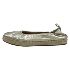 COLE HAAN(コールハーン) シューズ 7 B レディース - ゴールド×ベージュ エスパドリーユ レザーのサムネイル