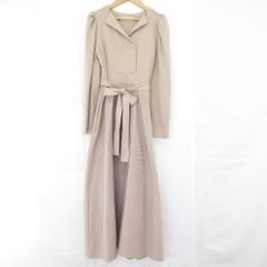 ANAYI 8分袖ワンピース ベージュ 36 - メルカリ
