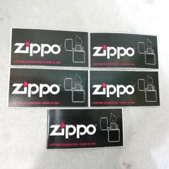 中古】【送料無料】zippo ステッカーシール 5枚 非売品☆ジャンク