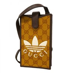 M5422 グッチ×アディダス GGクリスタル コーティングキャンバス バッグ 